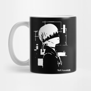 9S Scan Unit YoRHa Android Nier Mug